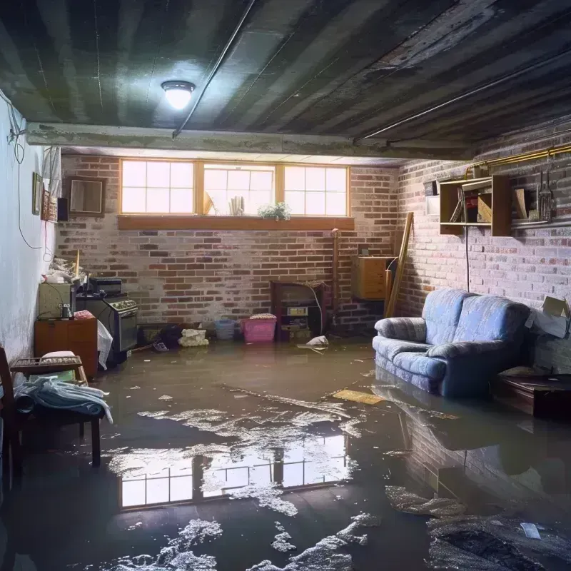 Flooded Basement Cleanup in Kingston, MA